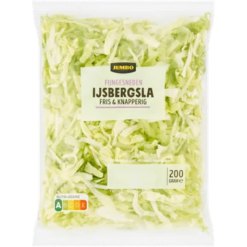 Jumbo Fijngesneden IJsbergsla 200 g