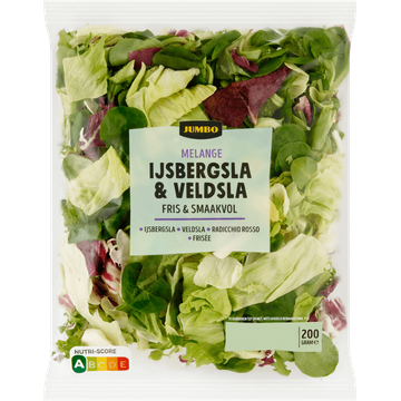 Jumbo Melange IJsbergsla & Veldsla 200 g