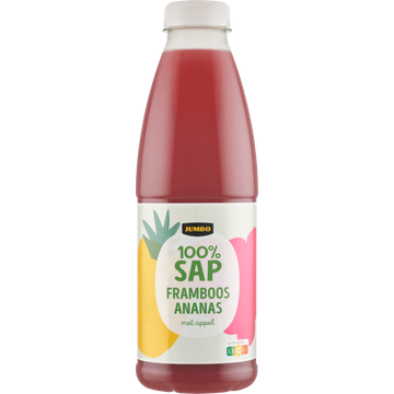 Jumbo 100% Sap Framboos Ananas met Appel 750ML