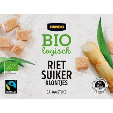 Jumbo Biologisch Rietsuikerklontjes 500 g