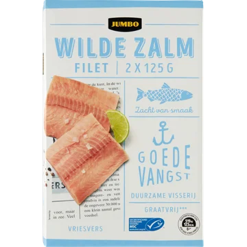 Jumbo Wilde Zalmfilet 2 x 125 g