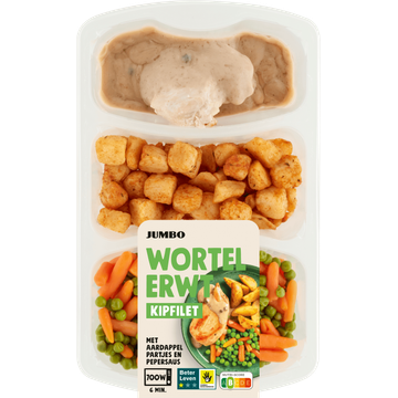 Jumbo Wortel-Erwt Kipfilet 500 g
