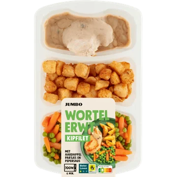 Jumbo Wortel-Erwt Kipfilet 500 g