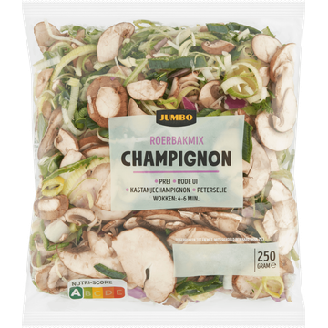 Jumbo Roerbakmix Champignon 250 g