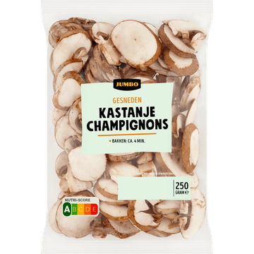 Jumbo Gesneden Kastanjechampignons 250 g