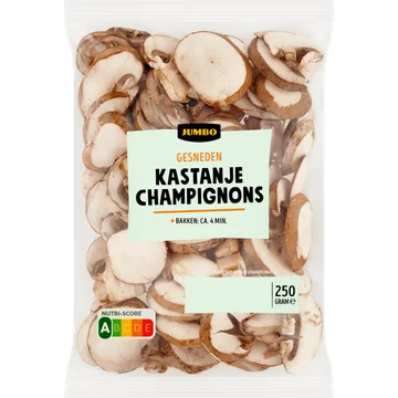 Jumbo Gesneden Kastanjechampignons 250 g