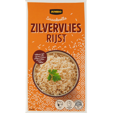 Jumbo Zilvervliesrijst 400 g