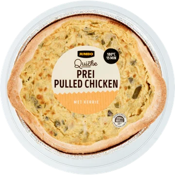 Jumbo Quiche Prei Pulled Chicken 300 g