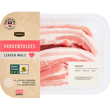 Jumbo Zonvarken Speklappen 300 g