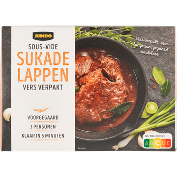 Jumbo Sous-Vide Sukade Lappen 300 g