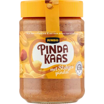 Jumbo Pindakaas met Stukjes Pinda 350 g