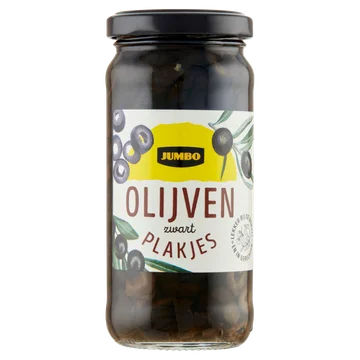 Jumbo Zwarte Olijven Plakjes 220 g