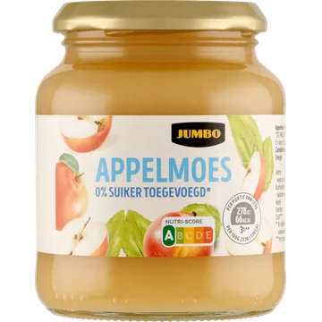 Jumbo Appelmoes 0% Suiker Toegevoegd 350 g
