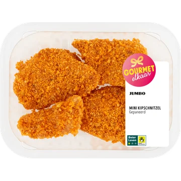 Jumbo Gourmet Mini Kipschnitzel Gepaneerd 120 g