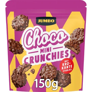 Jumbo Choco Mini Crunchies 150 g