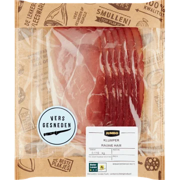 Jumbo Klumper Rauwe Ham ca. 110 g