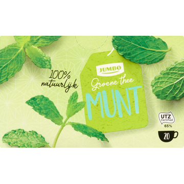 Jumbo Groene Thee Munt 20 Stuks 30 g