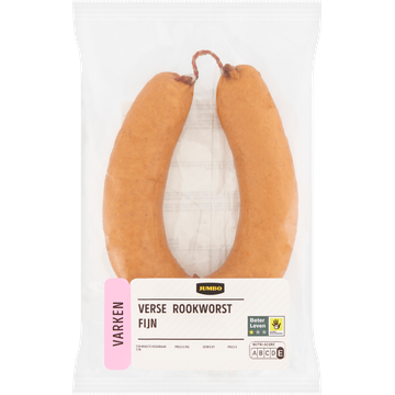 Jumbo Verse Rookworst Fijn Varken 250 g