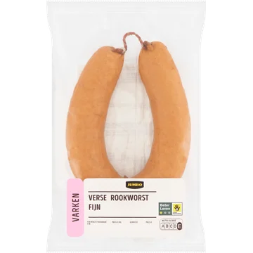 Jumbo Verse Rookworst Fijn Varken 250 g