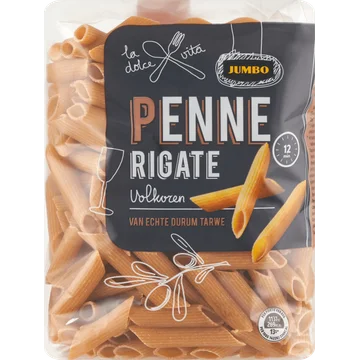 Jumbo Penne Rigate Volkoren 500 g