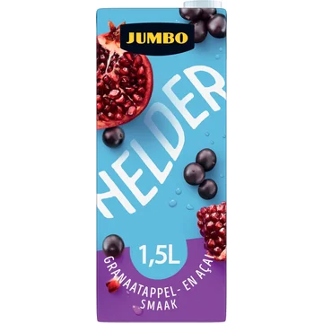 Jumbo Helder Granaatappel- en Açai Smaak 1,5 L