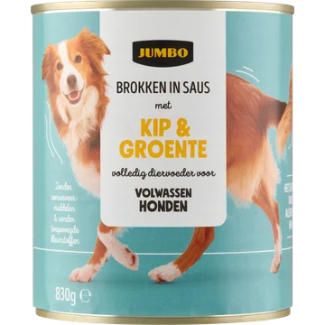Jumbo Brokken in Saus met Kip & Groente 830 g