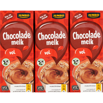 Jumbo Volle Chocolademelk 6 x 200 ML