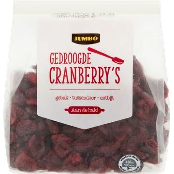 Jumbo Gedroogde Cranberry's 200g