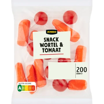 Jumbo Snack Wortel & Tomaat 200 g