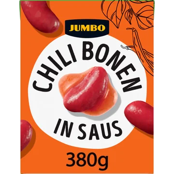 Jumbo Chili Bonen in Saus 380 g