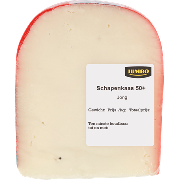Jumbo Schapenkaas 50+ Jong ca. 300 g