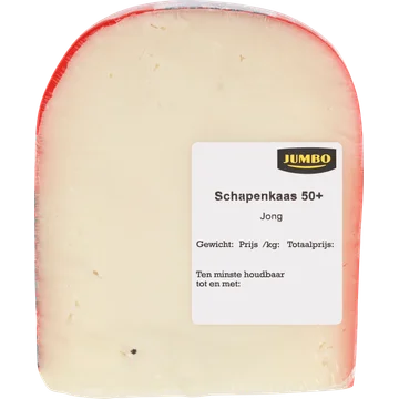 Jumbo Schapenkaas 50+ Jong ca. 300 g