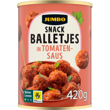 Jumbo Snackballetjes in Tomatensaus 420 g