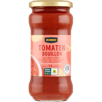 Jumbo Tomatenbouillon met Stukjes Rundvlees 340ML