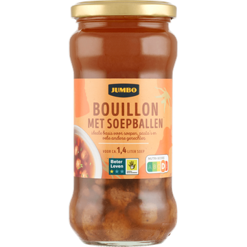 Jumbo Bouillon met Soepballen 340ML