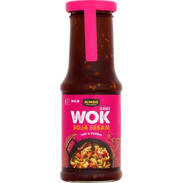 Jumbo Woksaus Soja Sesam 200 ml