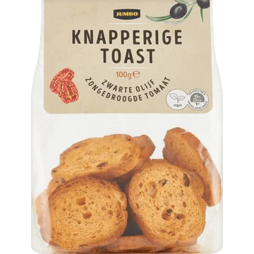 Jumbo Knapperige Toast 100 g