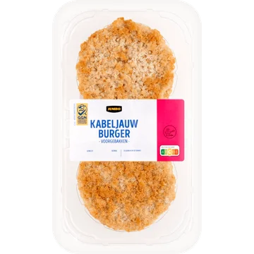 Jumbo Kabeljauwburgers 200 g