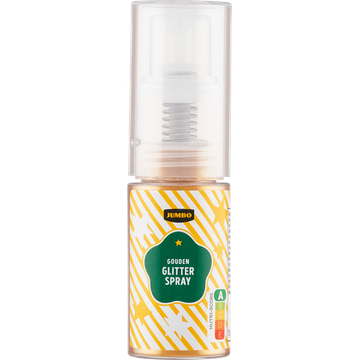 Jumbo Gouden Glitter Spray 10 g