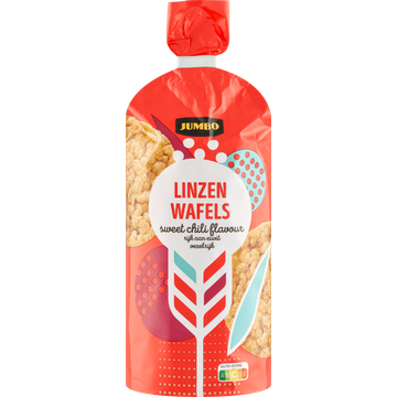Jumbo Linzenwafels Sweet Chili 122g