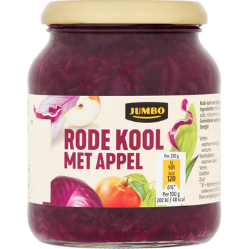 Jumbo Rode Kool met Appel 340 g