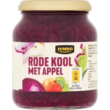Jumbo Rode Kool met Appel 340 g
