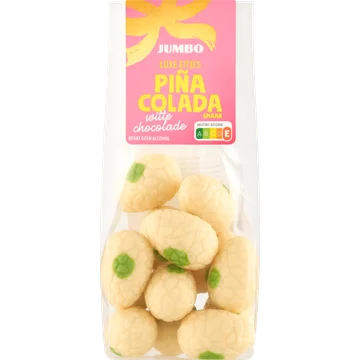 Jumbo Luxe Eitjes Piña Colada Smaak Witte Chocolade 150 g