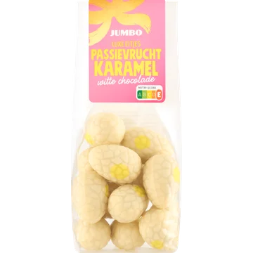 Jumbo Luxe Eitjes Passievrucht Karamel Witte Chocolade 150 g