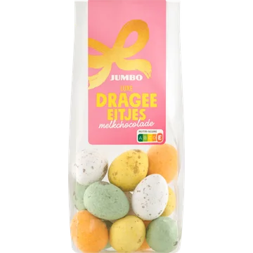 Jumbo Luxe Dragee Eitjes Melkchocolade 150 g