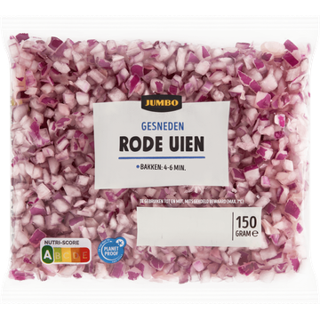 Jumbo Gesneden Rode Uien 150 g
