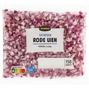 Jumbo Gesneden Rode Uien 150 g