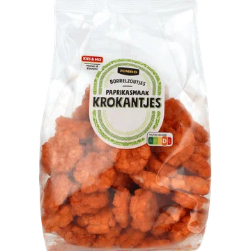 Jumbo Borrelzoutjes Paprikasmaak Krokantjes 150 g