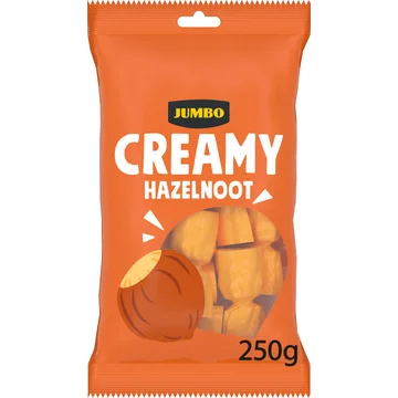 Jumbo Melkchocolade Bonbons Creamy Hazelnoot 250 g