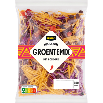 Jumbo Mexicaanse Groentemix met Bonenmix 400 g